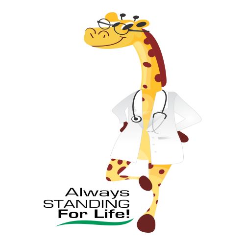 Always Standing For Life With Device Of Giraffe Device mark 5642289 Trademark