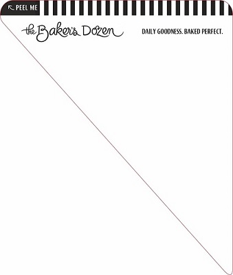 The Baker’s Dozen (packaging With Triangle) Device mark 5644778 Trademark