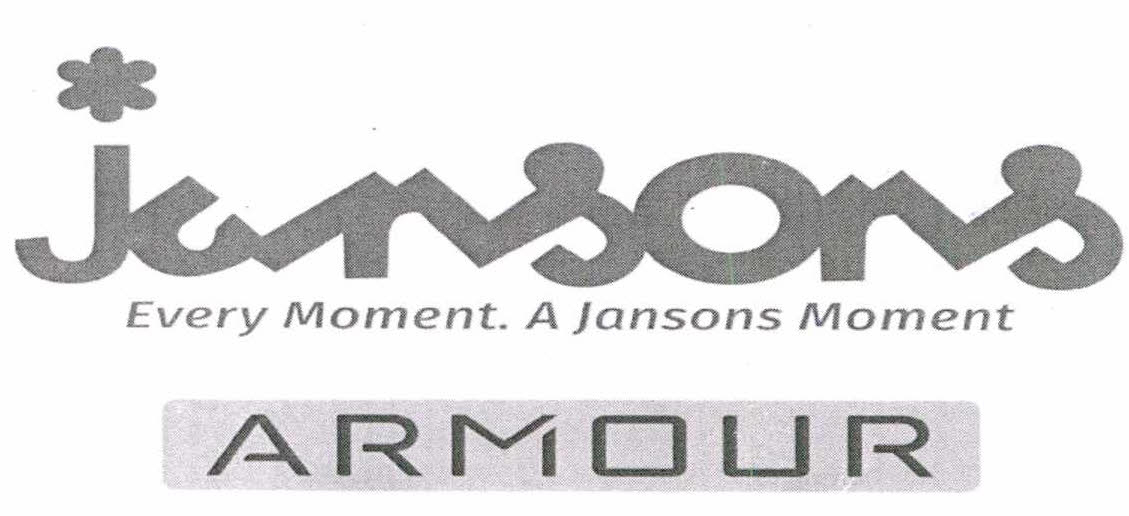 Jansons Every Moment. A Jansons Moment Armour Device mark 5655904 Trademark