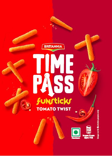 Britannia Time Pass Funsticks Tomato Twist Device mark 5659763 Trademark