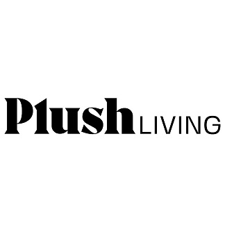 Plush Living Written In A Stylized Device mark 5661341 Trademark