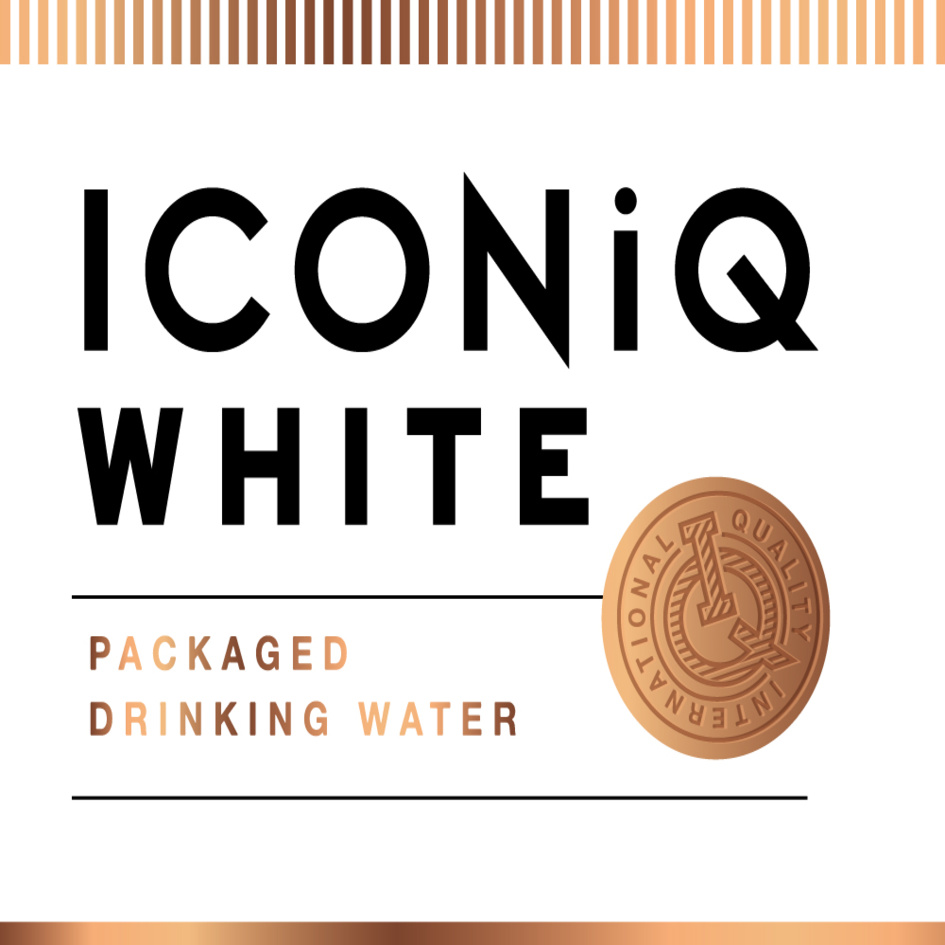 Iconiq White Packaged Drinking Water Device mark 5661168 Trademark