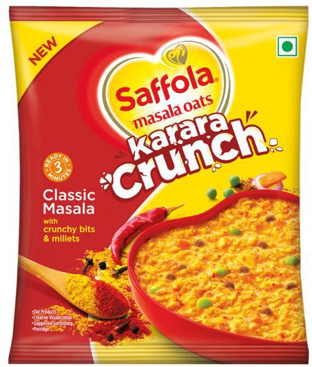 Saffola Masala Oats Karara Crunch Device mark 5664573 Trademark