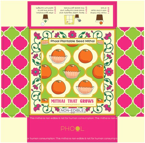 Phool Plantable Seed Mithai Device mark 5675702 Trademark