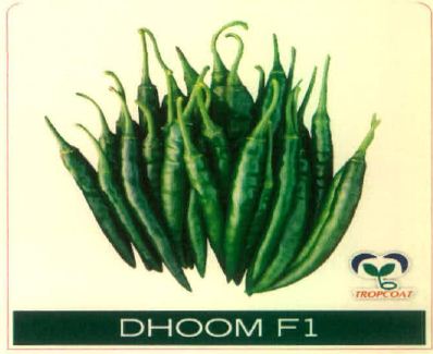 Dhoom F1 (device Of Hotpepper) Device mark 5678175 Trademark