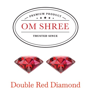 Om Shree Double Red Diamond Device mark 5682679 Trademark