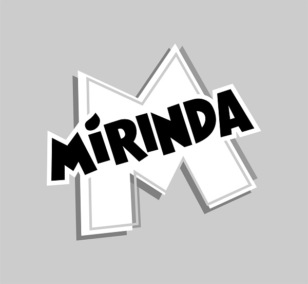 Mirinda & M Design (b&w) (2022) Device mark 5685431 Trademark