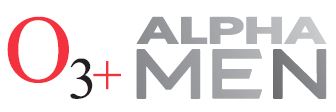 O3+ Alpha Men Device mark 5686205 Trademark