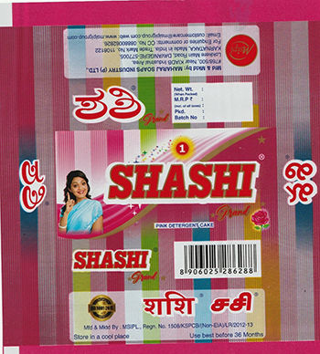 Shashi - Label Device mark 5689193 Trademark