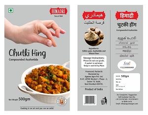 Chutki Hing With Label Device mark 5689720 Trademark