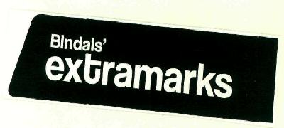 Bindals' Extramarks (label) Device mark 2632321 Trademark