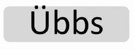 Ubbs With Device . Device mark 5713927 Trademark