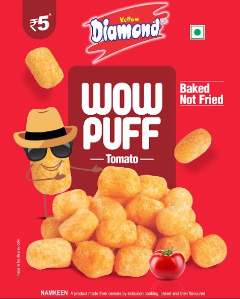 Yellow Diamond Wow Puff Tomato Device mark 5727526 Trademark