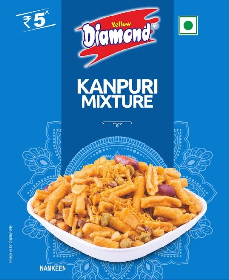Yellow Diamond Kanpuri Mixture Device mark 5727530 Trademark
