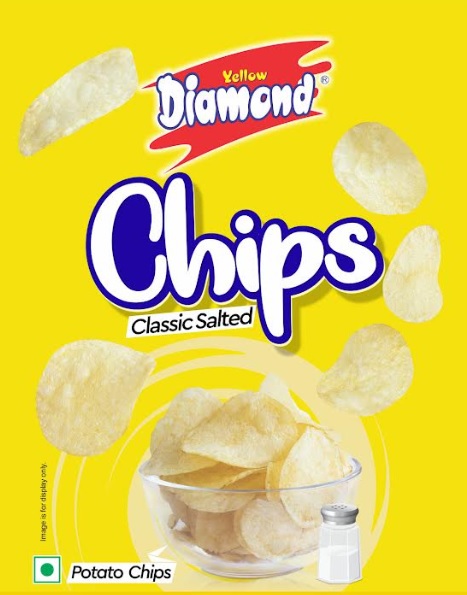 Yellow Diamond Chips Classic Salted Device mark 5727531 Trademark