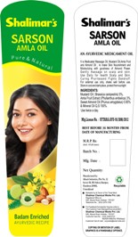 Shalimar’s Sarson Amla Oil Device mark 5732281 Trademark