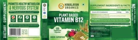 Himalayan Organics - Plant Based Vitamin B12 Device mark 5734399 Trademark