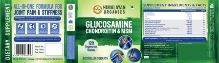 Himalayan Organics - Glucosamine Chondroitin & Msm Device mark 5734401 Trademark