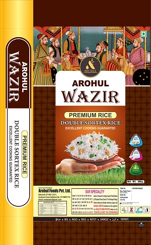 Arohul Wazir With Label Device mark 5740434 Trademark