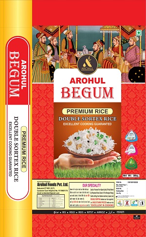 Arohul Begum With Label Device mark 5740437 Trademark