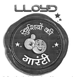 Lloyd Khushiyo Ki Guaranti (device) Device mark 2698111 Trademark