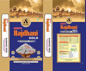 Arohul Rajdhani Gold With Label Device mark 5741007 Trademark