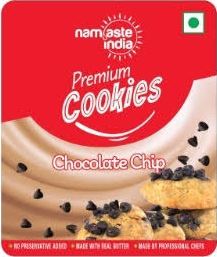 Namaste India Premium Cookies Chocolate Chip Device mark 5749256 Trademark