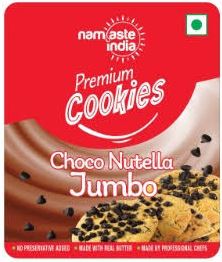 Namaste India Premium Cookies Choco Nutella Jumbo Device mark 5749257 Trademark