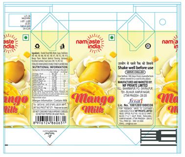 Namaste India Mango Milk Device mark 5749882 Trademark