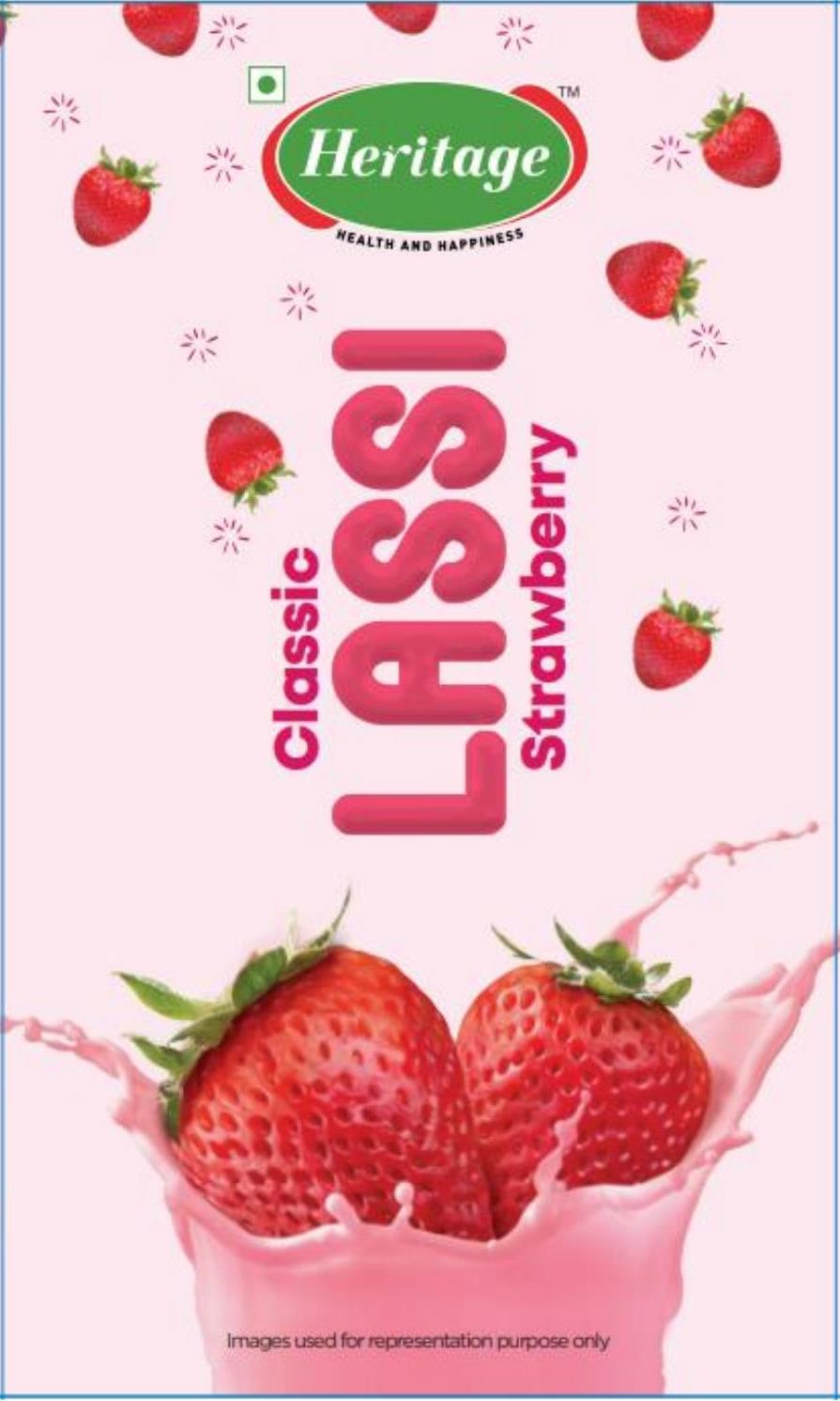 Heritage Classic Lassi Strawberry Device mark 5755697 Trademark