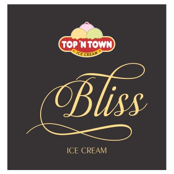Top ’n Town Bliss Ice Cream Device mark 5760153 Trademark