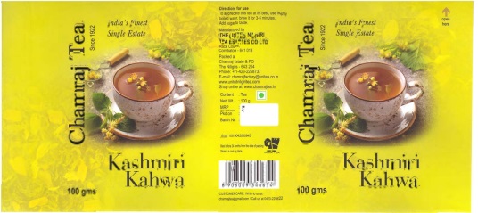 Chamraj Kashmiri Kahwa Tea Device mark 5772234 Trademark