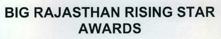 Big Rajasthan Rising Star Awards Device mark 2280879 Trademark