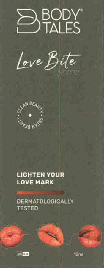 Body Tales Love Bite Lightner Device mark 5784873 Trademark