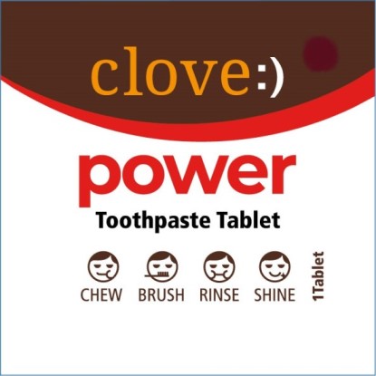 Clove:) Power Toothpaste Tablet Device mark 5787199 Trademark