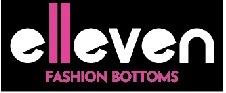 Elleven - Fashion Bottoms ( Logo With Black Back Ground With Tagline) Device mark 5799940 Trademark