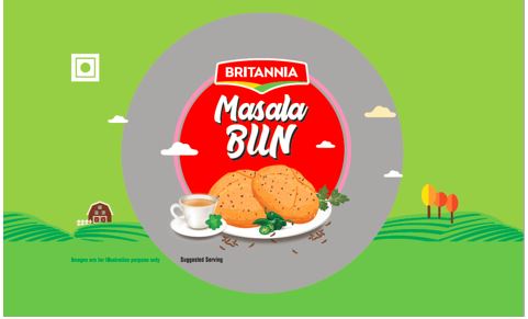Britannia Masala Bun Device mark 5802020 Trademark