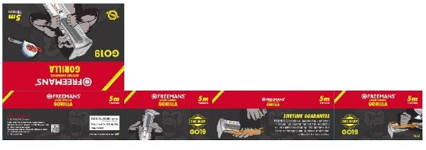 Freemans Gorilla Go19 Device mark 5808804 Trademark