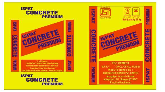 Ispat Concrete Premium Device mark 5813829 Trademark