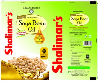 Shalimar's Soya Bean Oil 1ltr. Pouch Device mark 5815399 Trademark