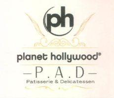 Planet Hollywood P.a.d Patisserie & Delicatessen Device mark 5817220 Trademark