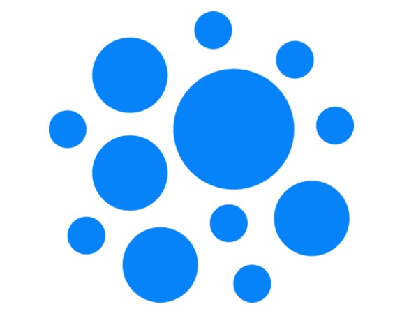 Big And Small Blue Circles Device mark 5817920 Trademark