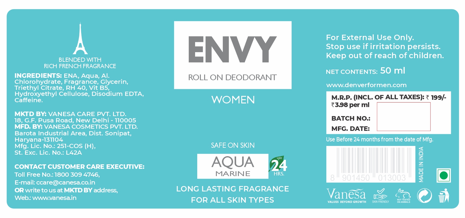 Envy Women Aqua Marine Device mark 5817941 Trademark