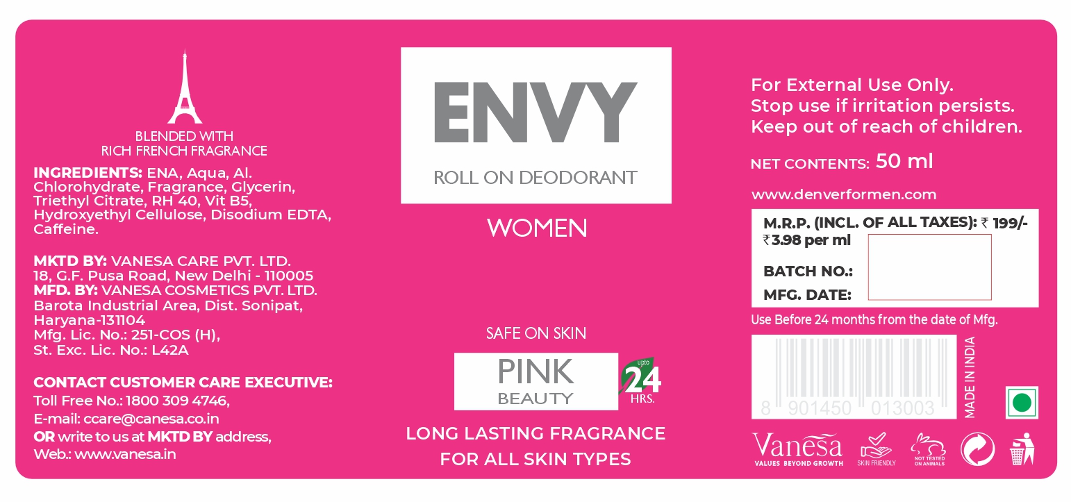 Envy Women Pink Beauty Device mark 5817940 Trademark