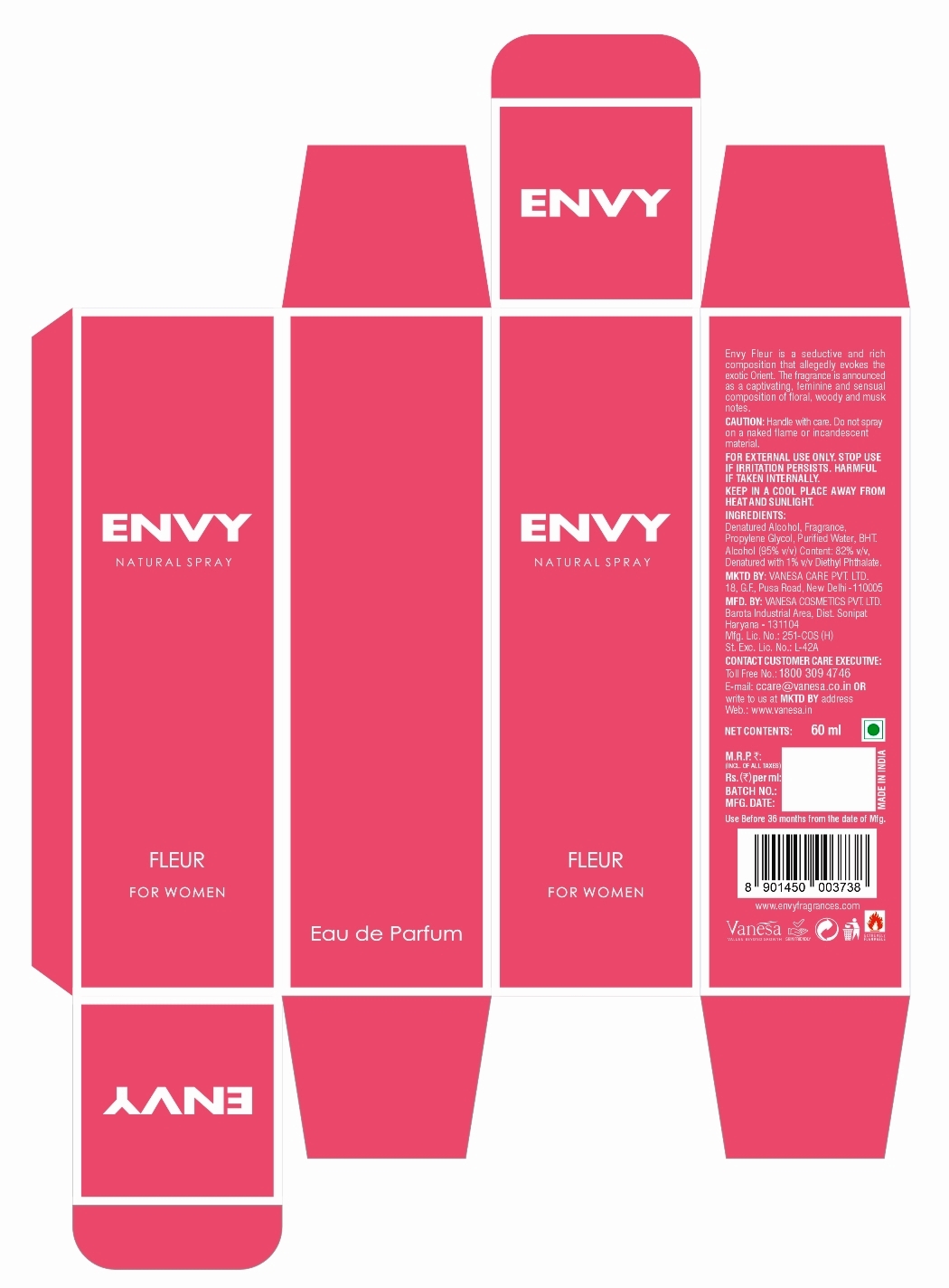 Envy Fleur Device mark 5817943 Trademark