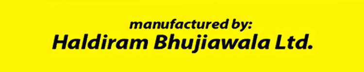 Manufactured By Haldiram Bhujiawala Ltd. Device mark 5821385 Trademark