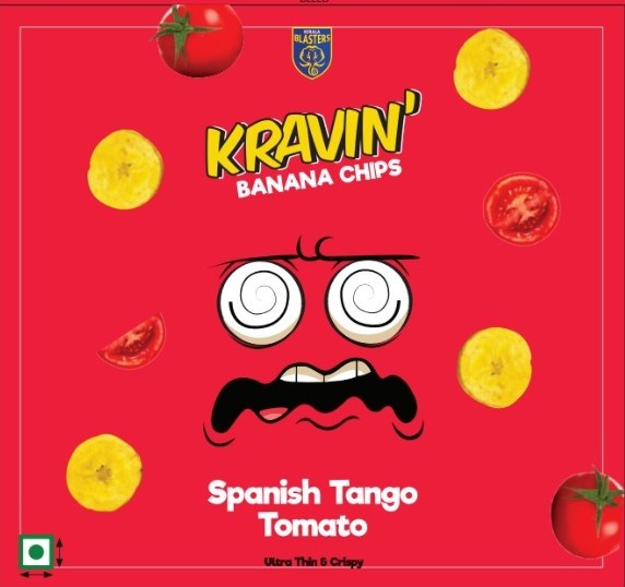 Kravin' Banana Chips Spanish Tango Tomato Device mark 5823265 Trademark