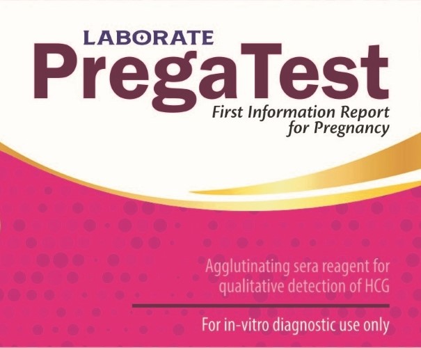 Laborate Pregatest Device mark 5825413 Trademark