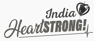 Device Consisting Of Heart Shape Along With The Heartbeat Line And Words Indiaheartstrong! In Stylish Manner. Device mark 5840564 Trademark