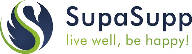 Supasupp Live Well, Be Happy! (logo) Device mark 5841081 Trademark